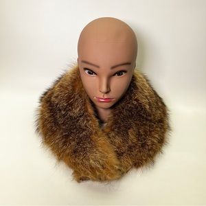 Vintage Genuine Mink Fur Stole Wrap Collar Shawl 2 Pelts 34” 1930’s